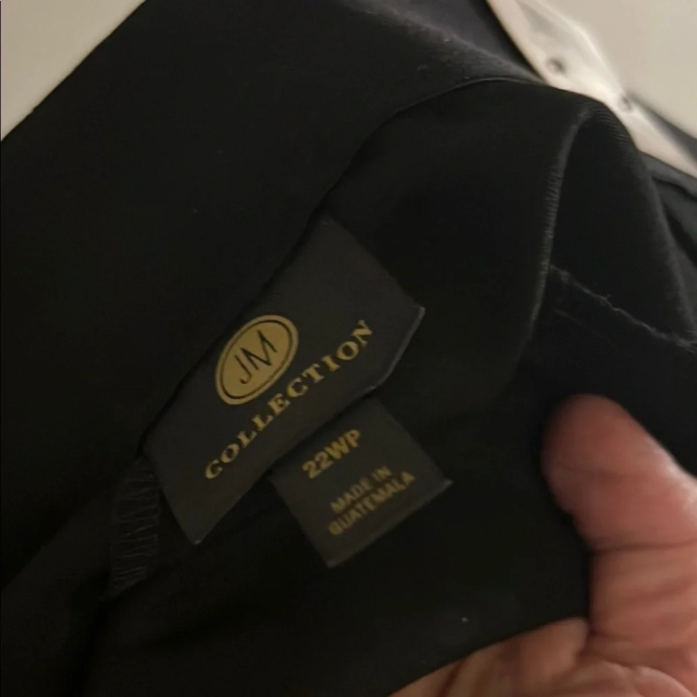 NWT Classic Black Straight Leg Pants Fri 🌺Sale - Picture 3 of 9